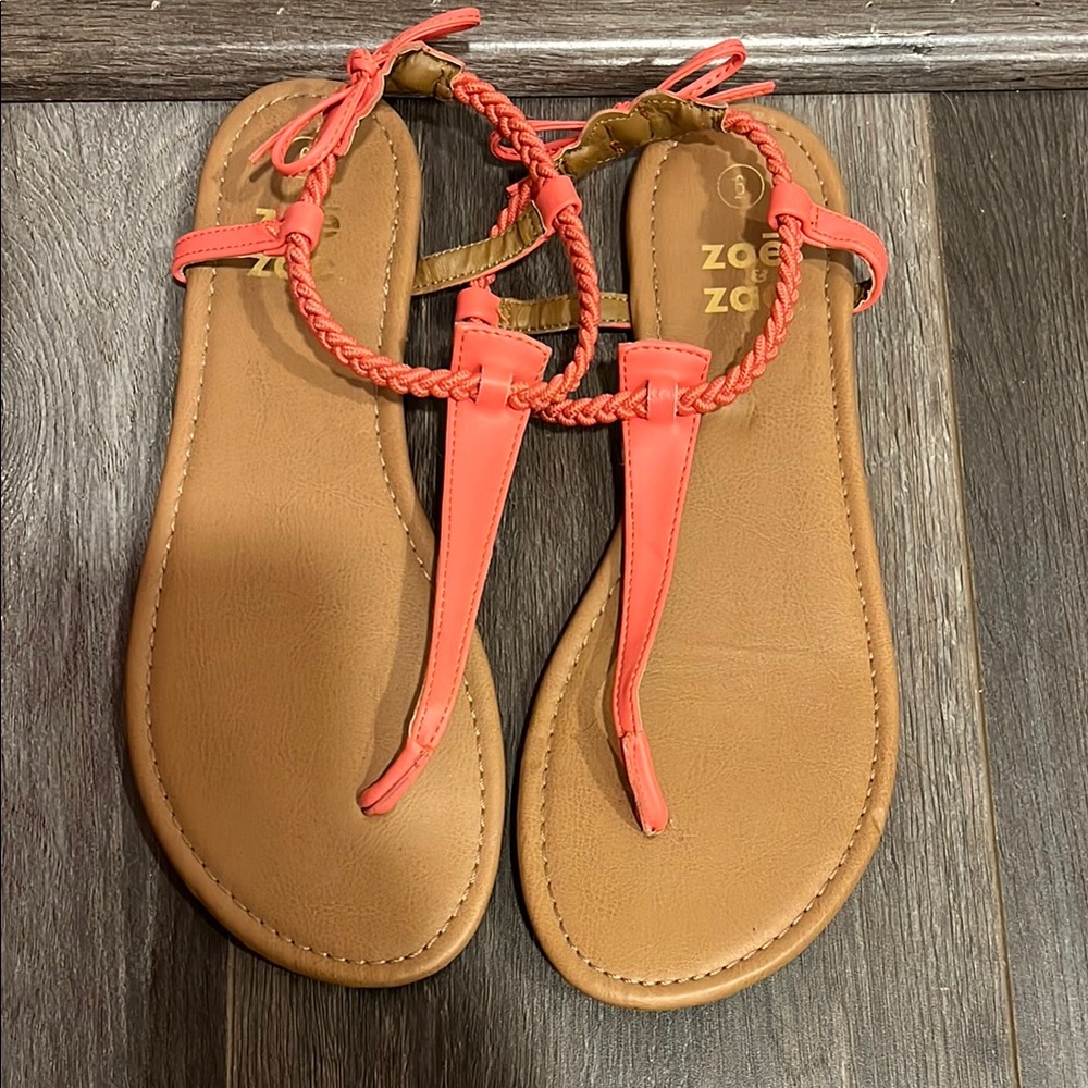 Coral Sandals for Women